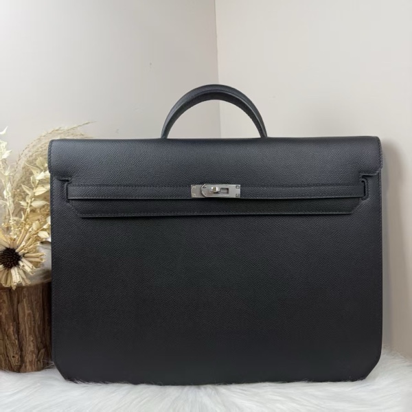 Hermes Kelly Depeches 36 epsom Noir PHW